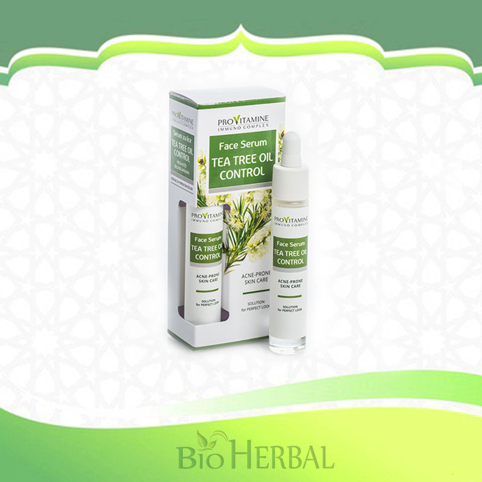 Serum për Puçrra me Vajin e Pemës së Çajit - Tea Tree Extract Oil Control Anti Acne Face Serum